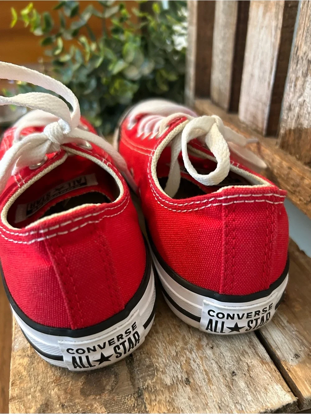 CONVERSE YOUTH CHUCK TAYLOR ALL STAR OX SNEAKERS SIZE 2
